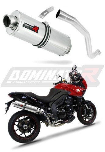 výfuk tlumič výfuku DOMINATOR oválný pasuje na motocykl Triumph TIGER SPORT 1050 2016   2020 6