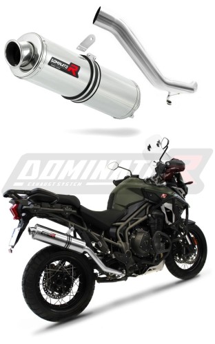 výfuk tlumič výfuku DOMINATOR kulatý pasuje na motocykl Triumph TIGER EXPLORER 1200 XC XR 2016   2017 6