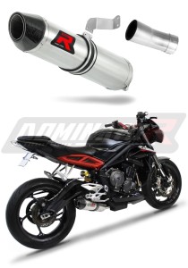 Triumph STREET TRIPLE 765 S R RS 2017 - 2022 výfuk Tlumič HP2 + dB killer medium