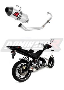 Yamaha YZF R125 2008 - 2013 Kompletní systém Svod Výfuk Tlumič HP3 + dB killer medium