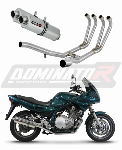 Yamaha XJ 900 Diversion 1994-2003 motocyklový výfuk Dominator kompletní systém svod sběrač tlumič výfuku OV x