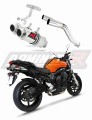 FZ6 FAZER S1 Výfuk Yamaha Tlumič Sportovní výfuk Kulatý tlumič 2004 - 2006 DOMINATOR x