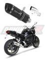 Yamaha FZ1 FAZER 1000 2006 - 2015 VÝFUK Tlumič Sportovní výfuk Tlumič Výfukový systém HP1 BLACK Dominator Exhaust System x