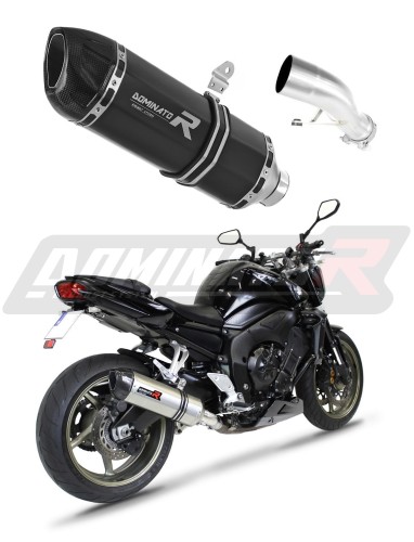 Yamaha FZ1 FAZER 1000 2006 - 2015 VÝFUK Tlumič Sportovní výfuk Tlumič Výfukový systém HP1 BLACK Dominator Exhaust System x