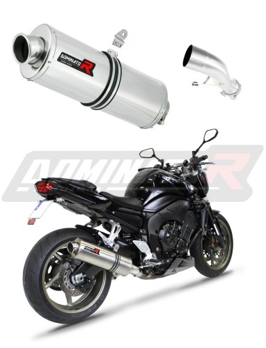 FZ1 FAZER 1000 VÝFUK Yamaha tlumič sportovní výfuk ROUND 2006 - 2015 DOMINATOR x