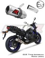 FZ 8 N / FZ8 S FAZER VÝFUK Homologace ECE schválení typu - Silniční provoz Yamaha Tlumič Výfuk Sportovní výfuk Tlumič Výfuk Tlumič Výfuk Výfuk Výfuk V