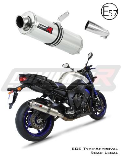 výfuk tlumič výfuku DOMINATOR homologovaný kulatý pasuje na motocykl FZ 8 N / FZ8 S FAZER 2010   2016