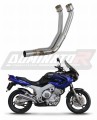 Yamaha TDM 850 1996 - 2001 Přední výfuková trubka Svody Propojovací trubka Svod Přední svod Sběrač výfuku Výfukový kolektor Koleno Sportovní výfukové 