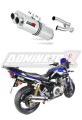 XJR 1300 VÝFUK Yamaha Tlumič Výfuku Sportovní výfuk Tlumič OVAL 1999 - 2008 DOMINATOR x