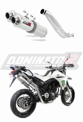 výfuk tlumič výfuku DOMINATOR kulatý pasuje na motocykl Yamaha XT 660 R 2004   2016 5