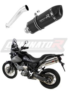 Yamaha XT 660 Z TENERE 2008 - 2016 výfuk Tlumič HP1 BLACK + dB killer medium