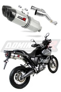 XT 660 Z TENERE výfuk Tlumič HP1 dvojitý 2008 - 2016 + dB killer medium