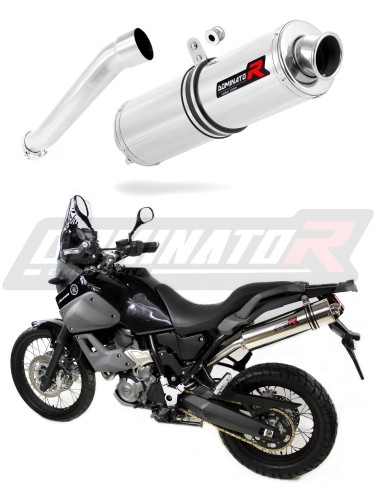 XT 660 Z TENERE VÝFUK Yamaha tlumič sportovní výfuk tlumič KULATÝ 2008 - 2016 DOMINATOR x