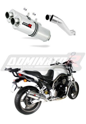 BT 1100 BULLDOG VÝFUK Yamaha tlumič výfuku sportovní výfuk tlumič OVAL 2001 - 2007 DOMINATOR x