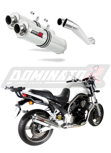 exhaust muffler DOMINATOR ROUND fits the motorcycle Yamaha BT 1100 BULLDOG 2001   2007 5