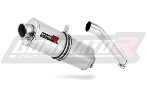 exhaust muffler DOMINATOR oval fits the motorcycle Yamaha FZR 600 1994   1999 3