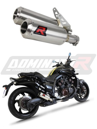 Yamaha V MAX V-MAX 1700 výfuk tlumič výfuku sportovní výfuk GP 2009 - 2019 DOMINATOR x