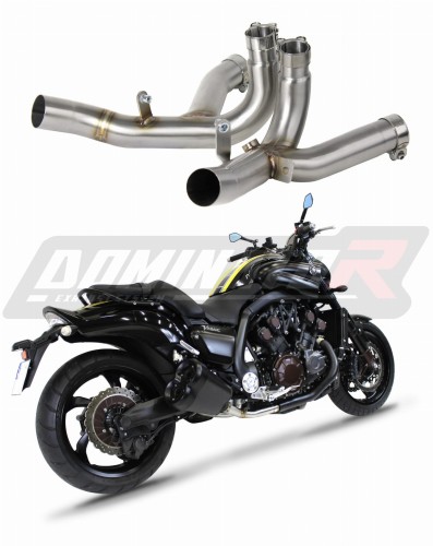 YAMAHA V MAX V-MAX 1700 2009 - 2019 Výfuk eliminátor katalyzátoru katalyzátor katalytický konvertor propojovací trubka Decat svod VÝFUKOVÝ SYSTÉM DOMI