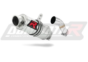 Yamaha YBR 250 výfuk Tlumič GP1 + dB killer medium