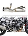 YZF R6 Výfuk Eliminátor katalyzátoru Katalyzátor Propojovací potrubí Decat Svod 2006 - 2016 DOMINATOR x