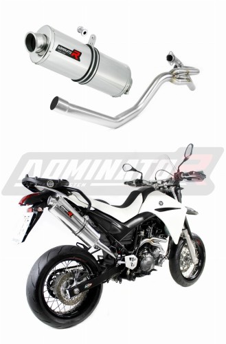 XT 660 X VÝFUK Yamaha Tlumič Sportovní výfuk + svod sběrač OVAL 2004 - 2015 DOMINATOR x