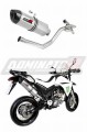 XT 660 X VÝFUK Yamaha Tlumič Sportovní výfuk Tlumič výfuku + sběrné potrubí karbonová koncovka HP1 2004 - 2015 DOMINATOR  x