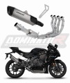 YZF R1 1000 RN49 2017 - 2019 VÝFUK Sběrné potrubí Kompletní systém Tlumič Výfuk Sportovní výfuk Tlumič Titanový výfukový systém Dominator HP6 EX x