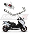 Yamaha XP 530 T-MAX 2012 -2016 Kompletní výfukový systém Tlumič Výfuk Sportovní výfuk Svody Sběrač GP1 DOMINATOR x