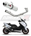 Yamaha XP 530 T-MAX 2012 - 2016 Kompletní systém tlumič výfuku sportovní výfuk koncovka výfuku výfukový systém výfuk tlumič ST DOMINATOR x