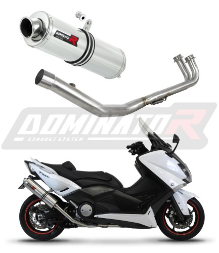 kompletní výfukový systém s tlumičem DOMINATOR Full System kulatý pasuje na motocykl Yamaha XP 530 T MAX 2012   2016 6