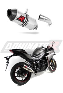 Yamaha YZF R3 2015 - 2018 výfuk Tlumič HP3 + dB killer medium