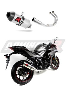 YZF-R3 300 výfuk Tlumič FULL SYSTEM HP3 2015 - 2018 + dB killer medium