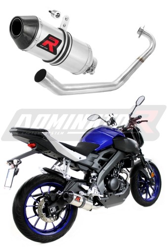 MT-125 VÝFUKOVÝ KOMPLETNÍ SYSTÉM Yamaha Tlumič Výfuk Sportovní výfuk Tlumič Karbonová koncovka HP3 2014 - 2019 DOMINATOR x
