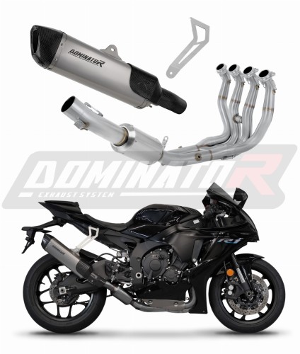 YZF R1 1000 RN32 2015 - 2016 VÝFUK Sběrné potrubí Kompletní systém Tlumič Sportovní výfuk HP6 Titanový výfukový systém Dominator EX x