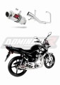 kompletní výfukový systém s tlumičem DOMINATOR Full System GP1 pasuje na motocykl Yamaha YBR 125 2009   2018 5