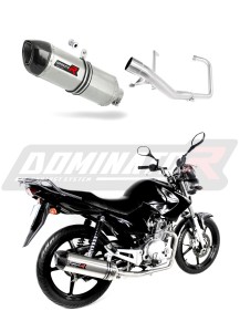 Yamaha YBR 125 2009 - 2018 Full system Svod výfuk Tlumič HP1 + dB killer medium