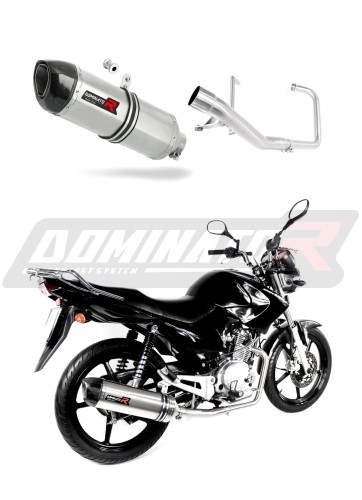 YBR 125 VÝFUK Yamaha Tlumič Výfuk Sportovní výfuk Tlumič Výfuk Tlumič Výfuk Výfuky Výfuk Výfuk Tlumič Karbonová koncovka HP1 2009 - 2018 DOMINATOR x