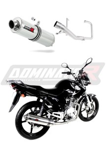 Yamaha YBR 125 2009 - 2018 Kompletní systém Svod Výfuk Tlumič ST + dB killer medium