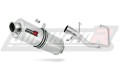 YBR 125 VÝFUK Yamaha tlumič výfuku sportovní výfuk koncovka výfuku tlumič OVAL 2000 - 2008 DOMINATOR x