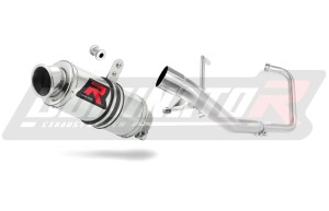 Yamaha YBR 125 2000 - 2008 Kompletní systém Svod výfuk Tlumič GP1 + dB killer medium