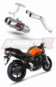 Yamaha FZ6 FAZER 600 S2 2006 - 2010 výfuk Tlumič OV G2 + dB killer medium
