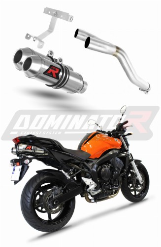 Výfuk Yamaha FZ6 FAZER S2, sportovní tlumič OVAL 2006 - 2010 DOMINATOR x