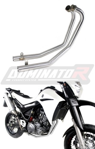 XT 660 X Výfukový svod koleno potrubí kolektor 2004 - 2015 DOMINATOR  x