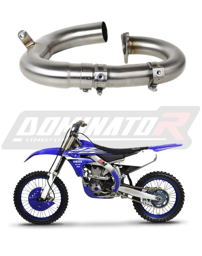 YZ 450 F YZF výfuk Yamaha svod koleno bez PowerBomb 2018 - 2019 DOMINATOR x