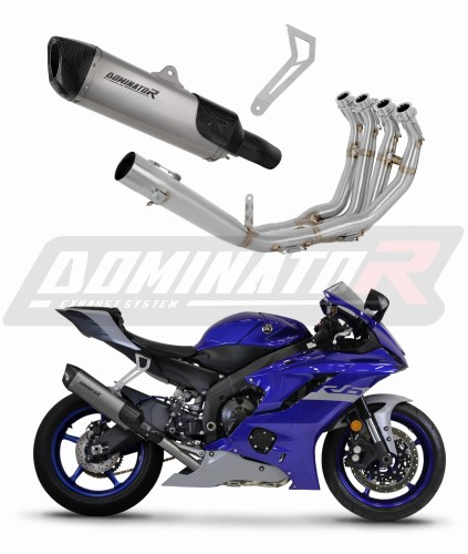 Yamaha YZF R6 2017 - 2023 Výfuk Tlumič Svod Sběrač Výfuk Sportovní výfuk Tlumič Výfuk Tlumič Výfuk Výfuk Výfuky Výfuk Výfuk Tlumič Svod HP6 Titan DOMI