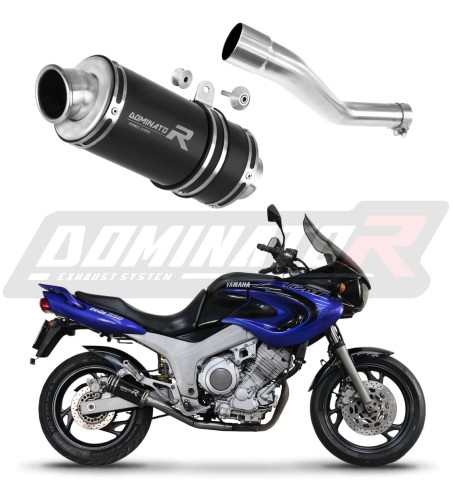 Yamaha TDM 850 pravá strana 1991 - 1995 VÝFUK tlumič sportovní výfuk GP1 BLACK Dominator výfukový systém x