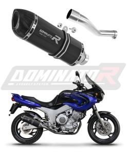 Yamaha TDM 850 pravá strana 1991 - 1995 výfuk Tlumič HP1 BLACK + dB killer medium