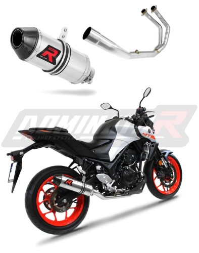 kompletní výfukový systém s tlumičem DOMINATOR Full System HP3 pasuje na motocykl Yamaha MT 03 2017   2019 7