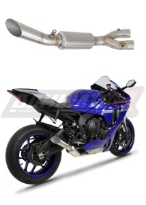 YZF R1 1000 RN65 Výfuk Tlumič GP3 Dekatalyzátor DECAT 2020 - 2024