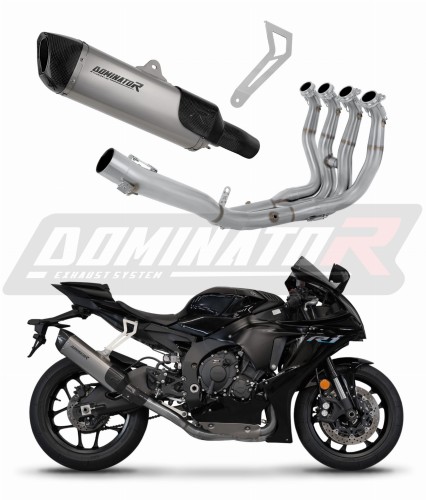 YZF R1 1000 RN65 2020 - 2022 VÝFUK Sběrné potrubí Kompletní systém Tlumič Sportovní výfuk HP6 Titan Dominator Exhaust System x